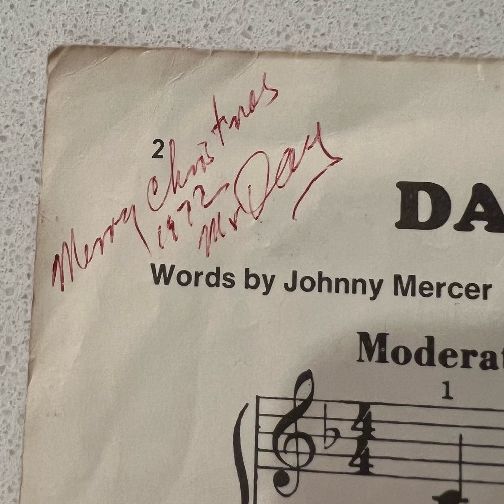Vintage Sheet Music Days of Wine and Roses Henry Mancini Johnny Mercer 1962 - Picture 10 of 11